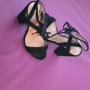 3 for $30 strappy ankle tie heels